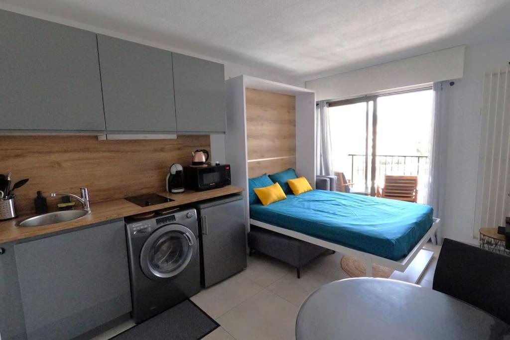 Ginkgo Studio - Piscine, Proche De La Mer, Golf, Wifi Мандельє-ла-Напуль Екстер'єр фото